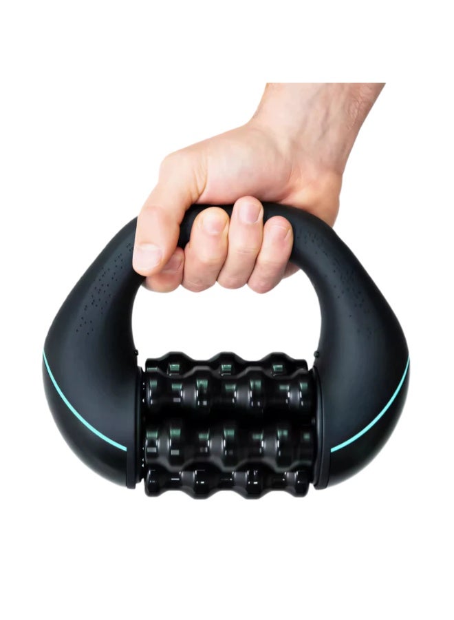 جهاز مساج رول كهربائي Powered Rolling Massager ، بطارية قابلة للشحن حتى 4 ساعات –3 سرعات دوران - لتخفيف آلام العضلات والرقبة والكتفين - Image 3